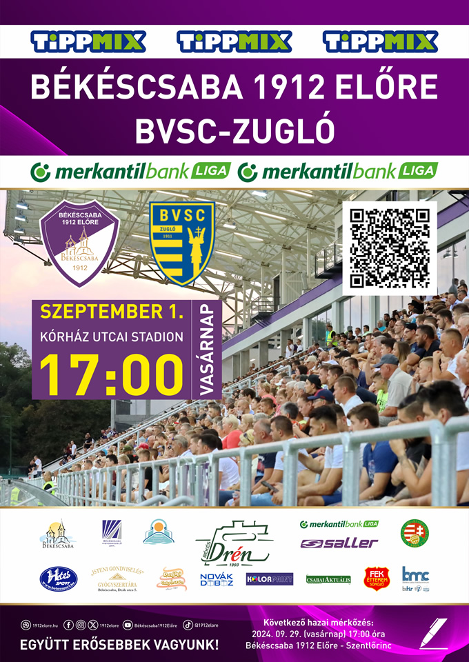 Békéscsaba 1912 Előre - BVSC-Zugló