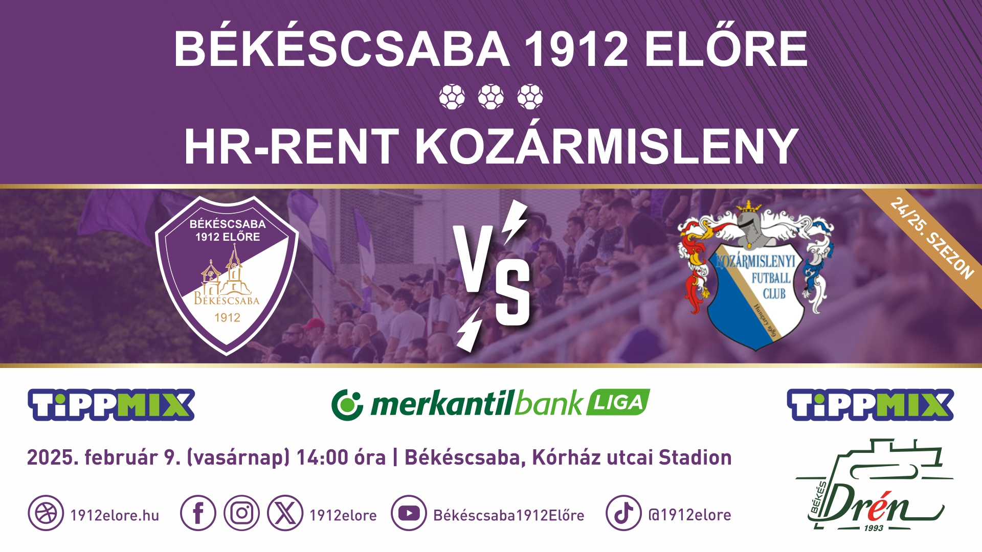 Békéscsaba 1912 Előre – HR-Rent Kozármisleny