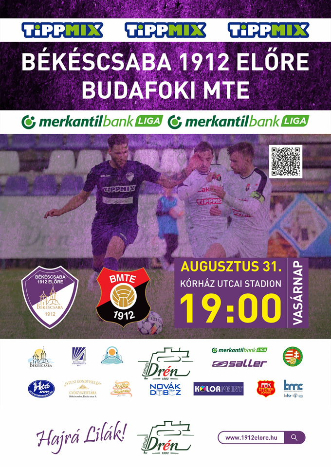 Békéscsaba 1912 Előre - Budafoki MTE