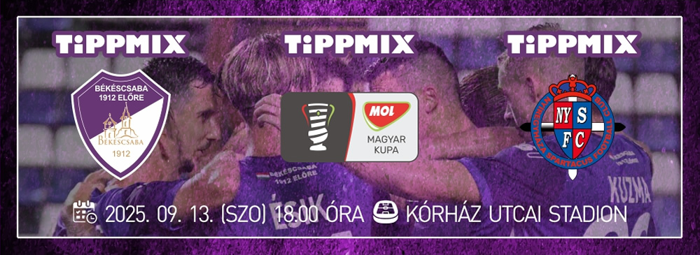 Békéscsaba 1912 Előre - Nyíregyháza Spartacus FC