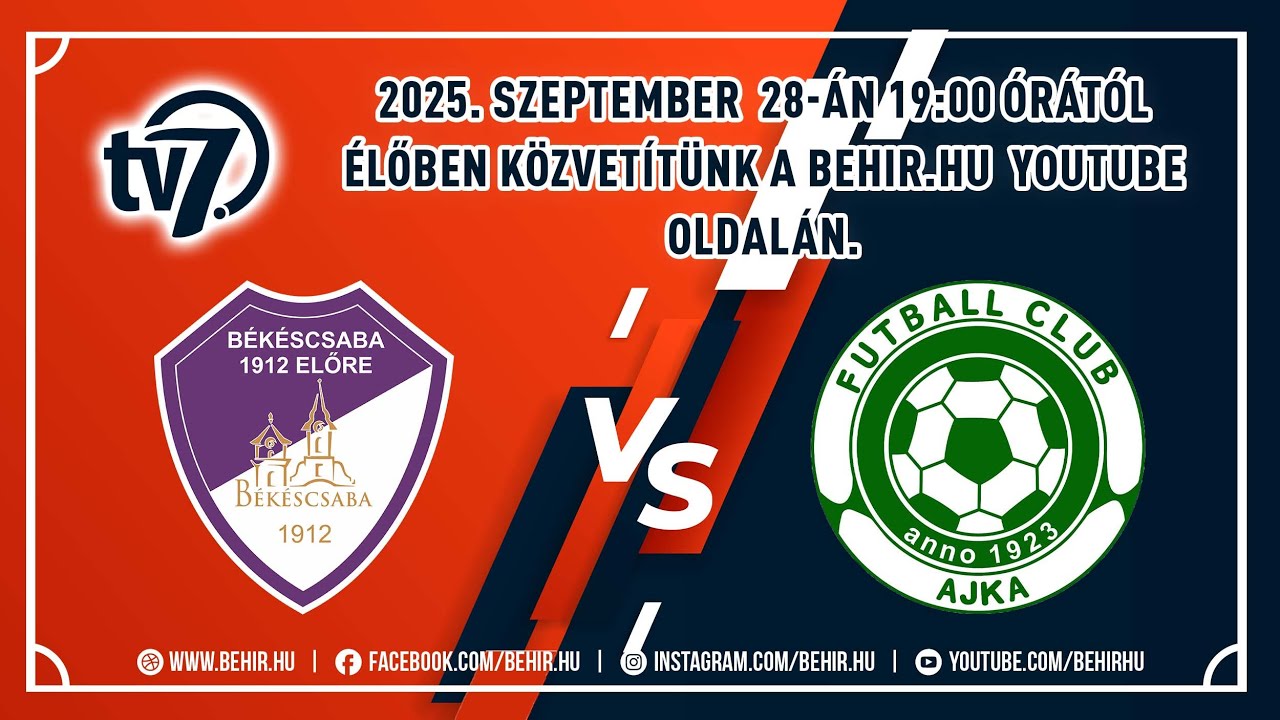 Békéscsaba 1912 Előre - FC Ajka