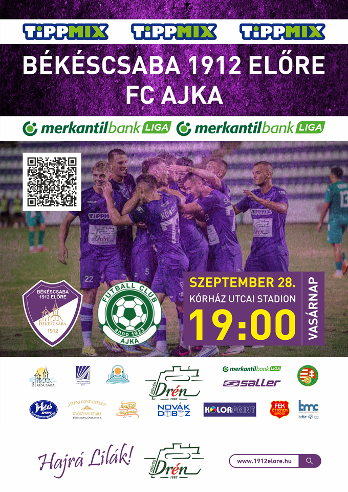 Békéscsaba 1912 Előre - FC Ajka