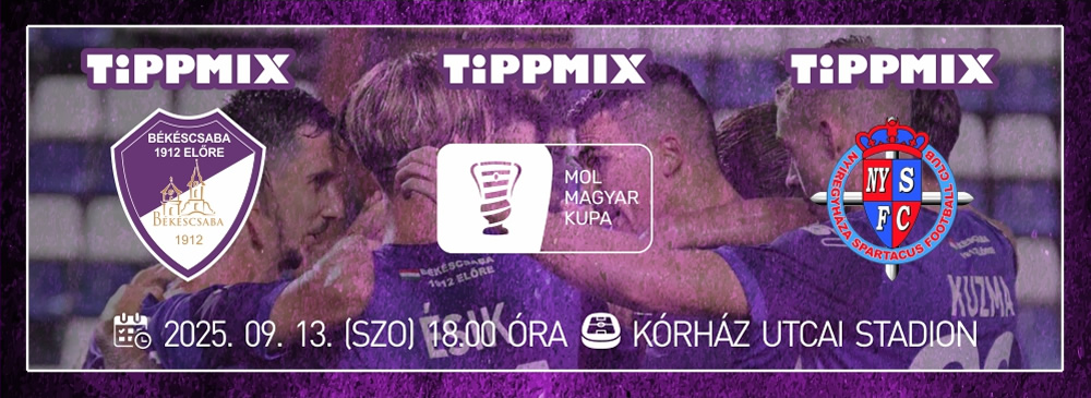Békéscsaba 1912 Előre - Nyíregyháza Spartacus FC