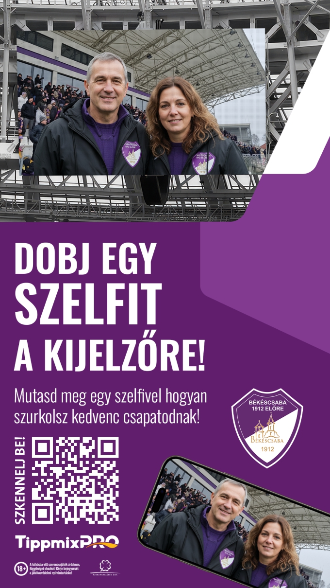 Dobj egy szelfit a kijelzőre!