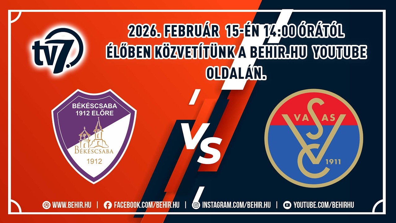 Békéscsaba 1912 Előre – Vasas FC