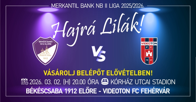 Vásárolja meg belépőjét elővételben!