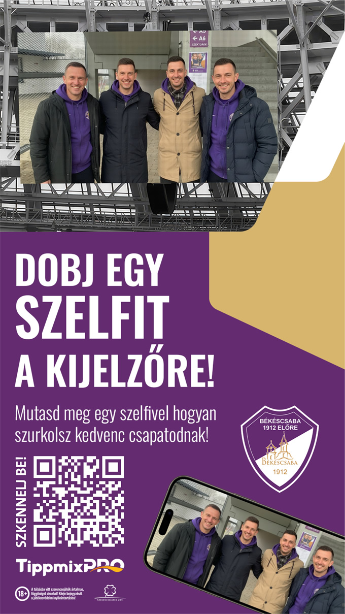 Dobj egy szelfit a kijelzőre!