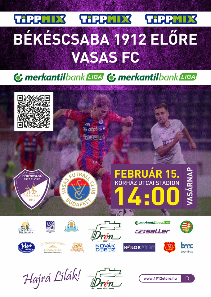 Békéscsaba 1912 Előre – Vasas FC