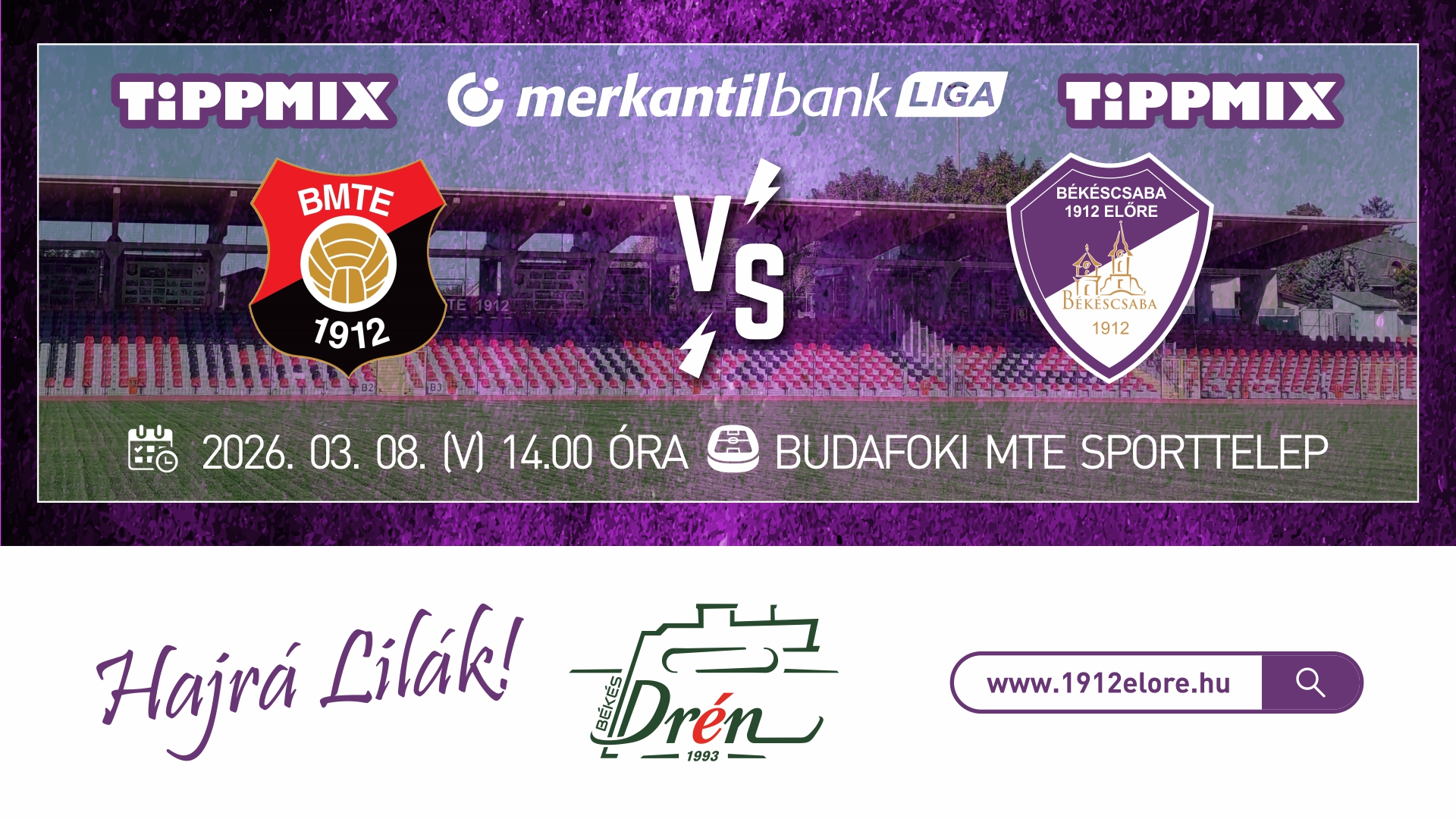 Budafoki MTE - Békéscsaba 1912 Előre