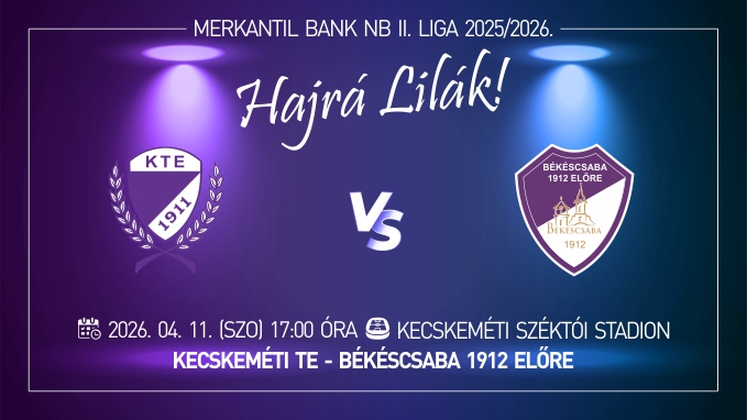 Kecskeméti TE - Békéscsaba 1912 Előre