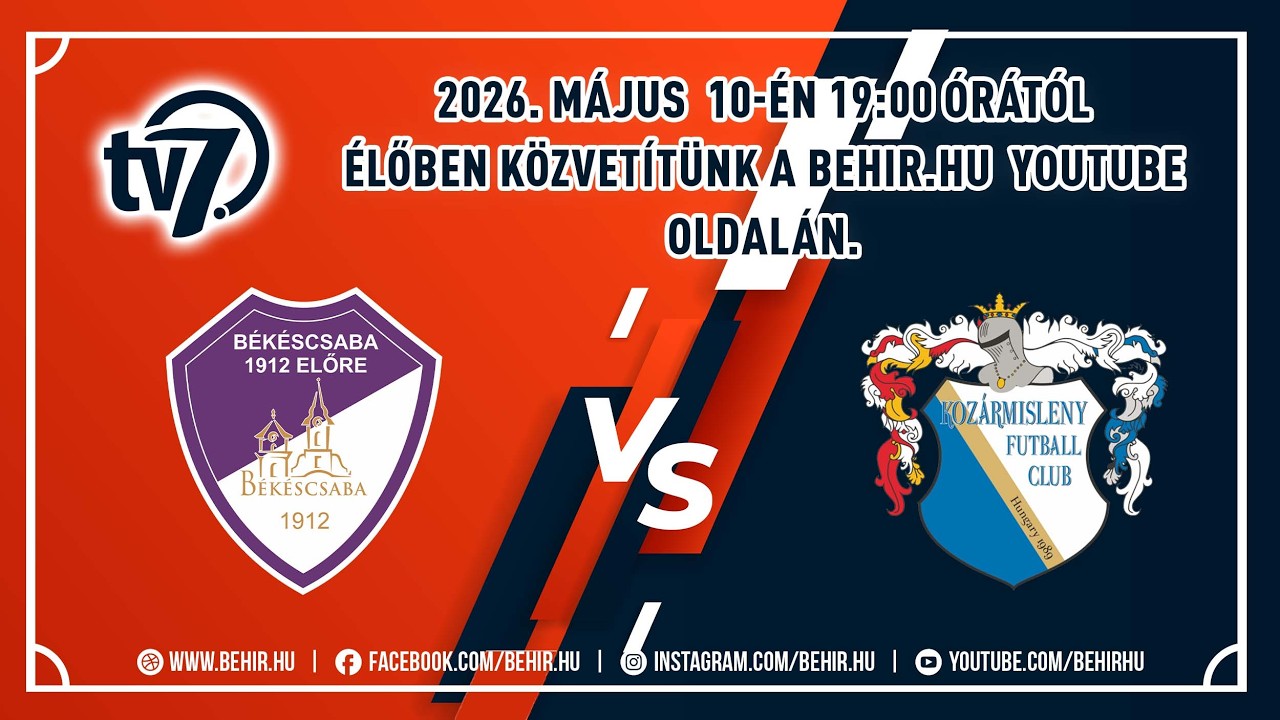 Békéscsaba 1912 Előre - HR-Rent Kozármisleny 