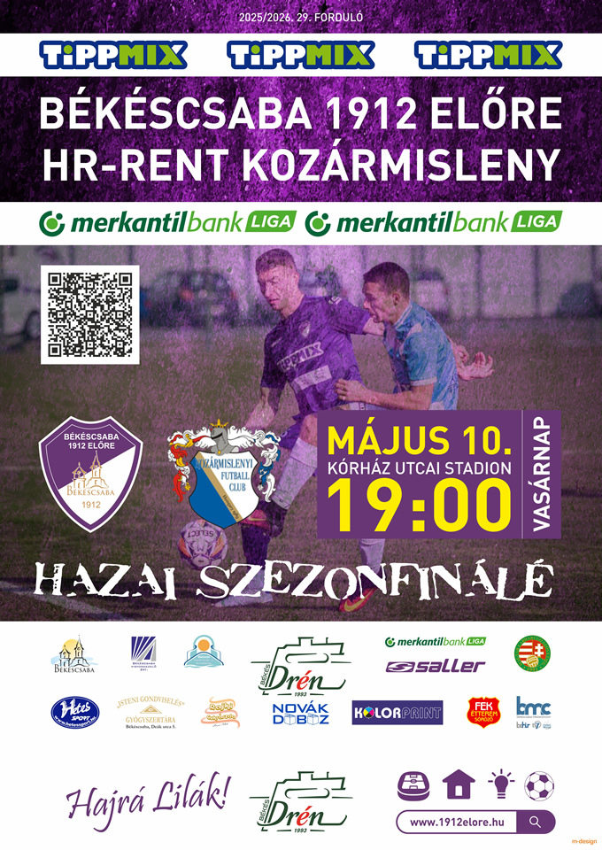 Békéscsaba 1912 Előre – HR-Rent Kozármisleny